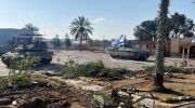 تیراندازی میان سربازان مصری و صهیونیستی در گذرگاه رفح
