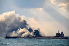 انفجار در نفتکش ایرانی در دریایی سرخ