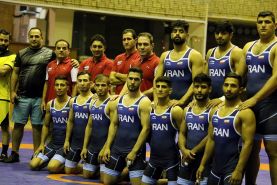 قهرمانی تیم ملی کشتی فرنگی زیر 23 سال ایران در رقابت های قهرمانی جهان