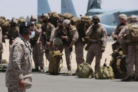 رزمایش مشترک نظامیان آمریکا وعربستان سعودی