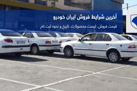 آغاز پیش فروش حداکثر یک ساله ایران خودرو