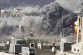 حمله هوایی سعودی ها به یمن