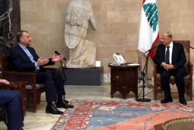 امیرعبداللهیان با رئیس جمهور لبنان دیدار و گفتگو کرد