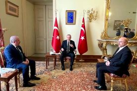 محمدباقر قالیباف با رجب طیب اردوغان دیدار و گفتگو کرد