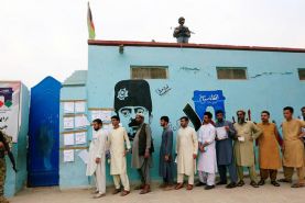 انتخابات افغانستان تحت تدابیر امنیتی 