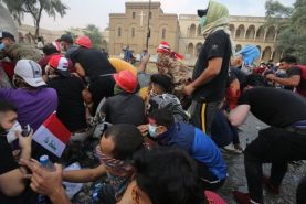 کمیسیون حقوق بشر عراق شلیک با سلاح های اتو ماتیک به مردم معترض را تایید کرد.