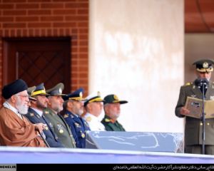 مراسم دانش‌آموختگی دانشجویان دانشگاه‌های افسری ارتش با حضور فرمانده معظّم کل قوا 
