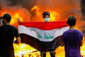 آمریکا از معترضان عراقی حمایت می کند