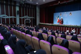 سخنرانی رئیس جمهور در جمع دانشجویان دانشگاه فرهنگیان به مناسبت روز دانشجو
