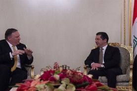 گفت‌وگوی تلفنی نخست‌ وزیر کردستان عراق و وزیر خارجه آمریکا
