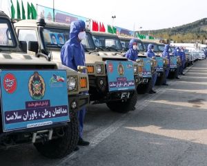 رژه مدافعان وطن یاوران سلامت ارتش جمهوری اسلامی ایران در تهران