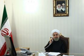 گفت و گوی روحانی و نخست وزیر عراق