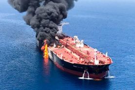 انفجار یک نفتکش در نزدیکی سواحل عربستان