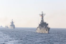 با اجرای رژه یگان‌های شناور؛ رزمایش مرکب امنیت دریایی شمال اقیانوس هند پایان یافت
