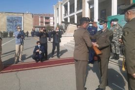  مراسم دانش‌آموختگی دانشجویان دافوس ارتش برگزار شد