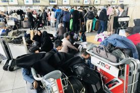 سرگردانی زائران ایرانی به دلیل لغو صدور ویزا در فرودگاه بغداد