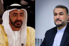 تماس تلفنی وزیرخارجه امارات با حسین امیرعبداللهیان