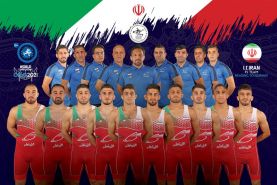 تیم ملی کشتی آزاد ایران مقام سوم جهان را کسب کرد