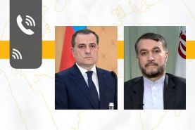 گفتگوی تلفنی امیرعبداللهیان با وزیر امور خارجه جمهوری آذربایجان