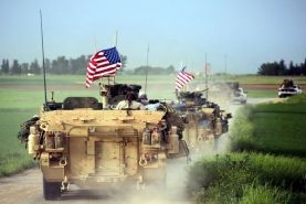 انتقال شبانه تجهیزات نظامی آمریکا از سوریه به عراق