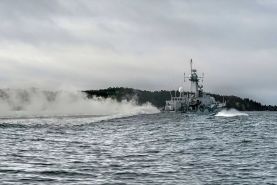 برخورد دو کشتی باری در دریای بالتیک در آب های سوئد