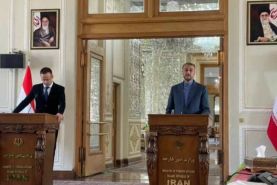 کنفرانس مشترک وزیران خارجه ایران و مجارستان ؛ واکسن ایرانی ملاک ویزای مجارستان شد