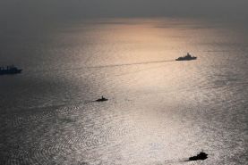رزمایش دریایی ایران روسیه و چین
