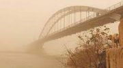خیزش گرد و غبار دوباره خوزستان را وضعیت خطر قرار داد