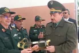  افتتاح کارخانه تولید پهپاد ایرانی ابابیل ۲ در تاجیکستان با حضور سرلشکر باقری