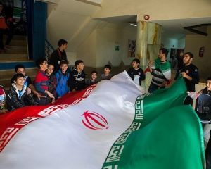 شادی ایران پس از پیروزی برابر ولز