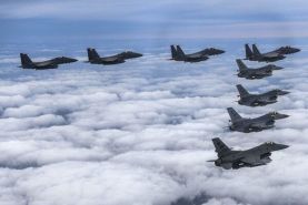 اجرای مانور هوایی مشترک آمریکا و کره جنوبی در پاسخ به کره شمالی