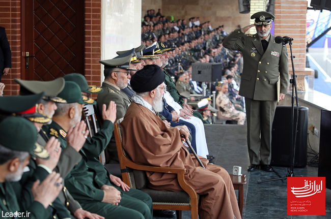 مراسم دانش‌آموختگی دانشگاه های افسری ارتش با حضور فرمانده کل قوا